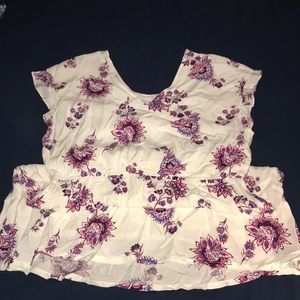 ON floral dress